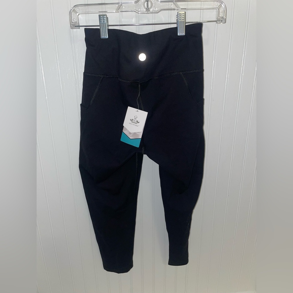 Small HeathYoga Pants Cropped